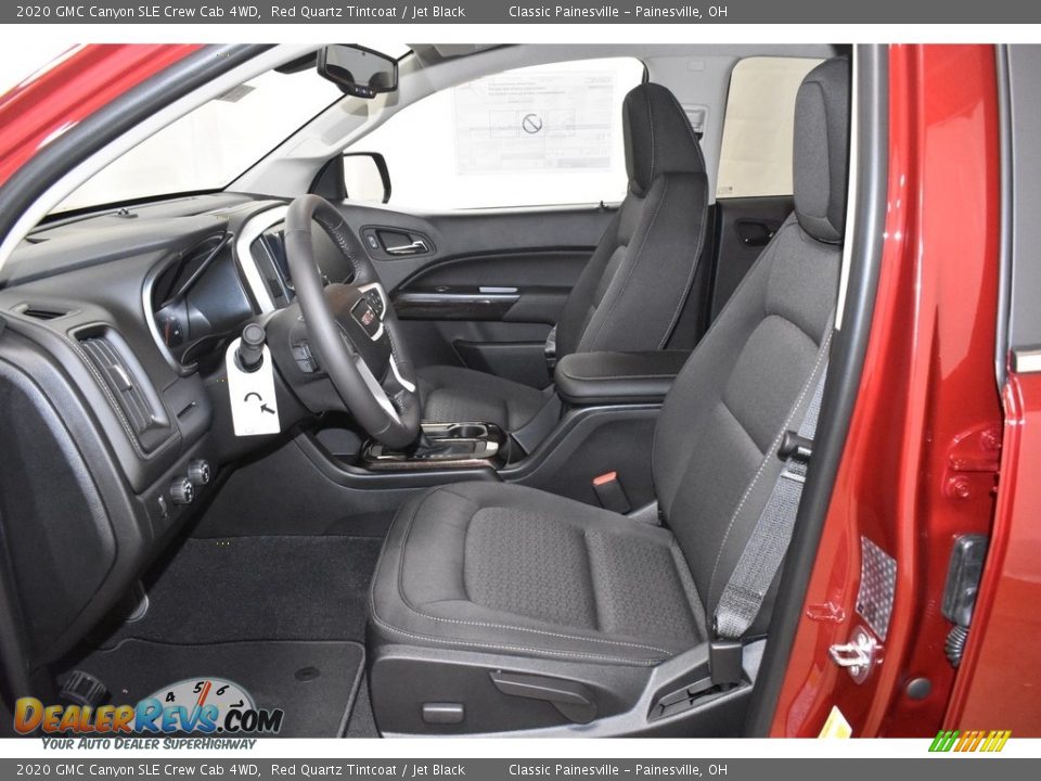 2020 GMC Canyon SLE Crew Cab 4WD Red Quartz Tintcoat / Jet Black Photo #7