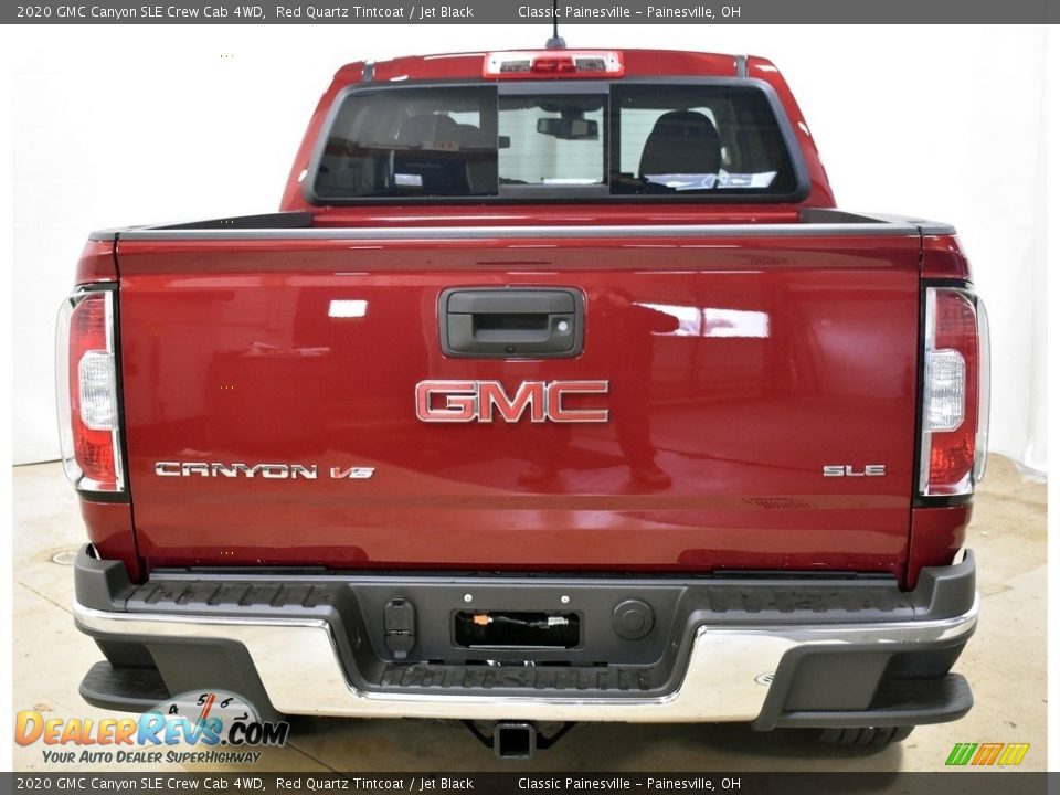 2020 GMC Canyon SLE Crew Cab 4WD Red Quartz Tintcoat / Jet Black Photo #10