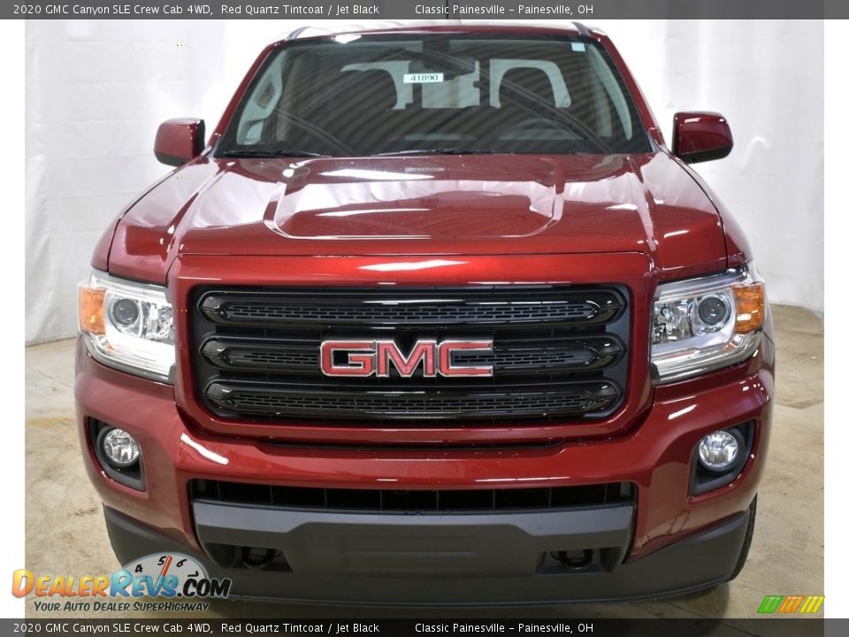 2020 GMC Canyon SLE Crew Cab 4WD Red Quartz Tintcoat / Jet Black Photo #11