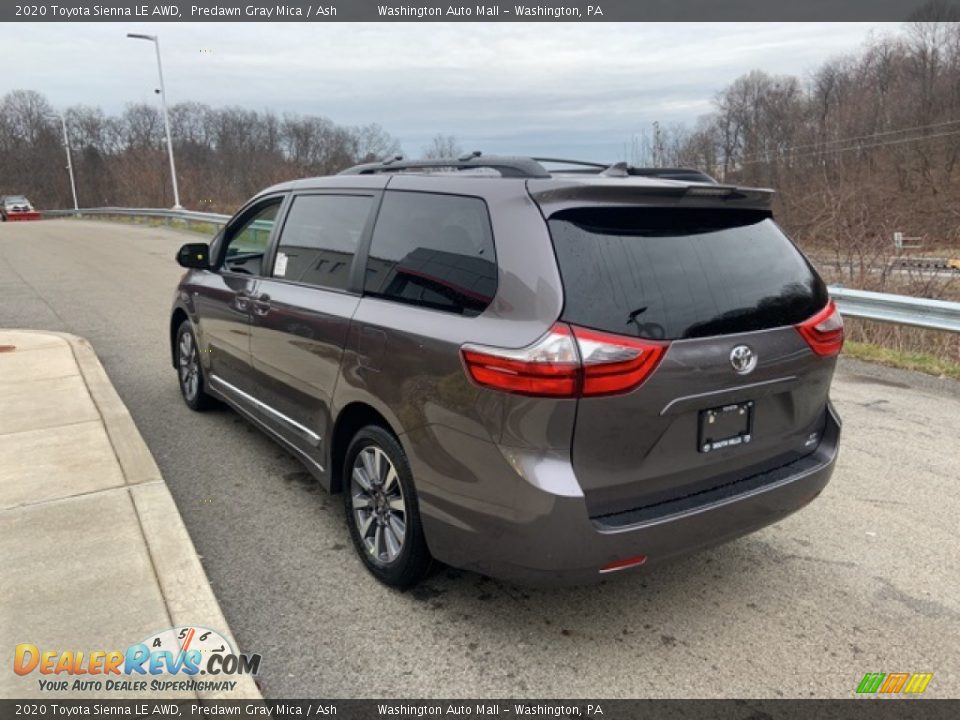 2020 Toyota Sienna LE AWD Predawn Gray Mica / Ash Photo #2