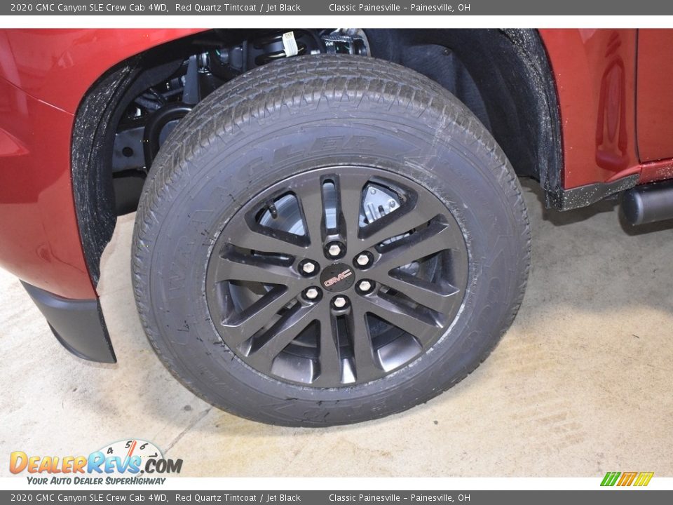 2020 GMC Canyon SLE Crew Cab 4WD Red Quartz Tintcoat / Jet Black Photo #12