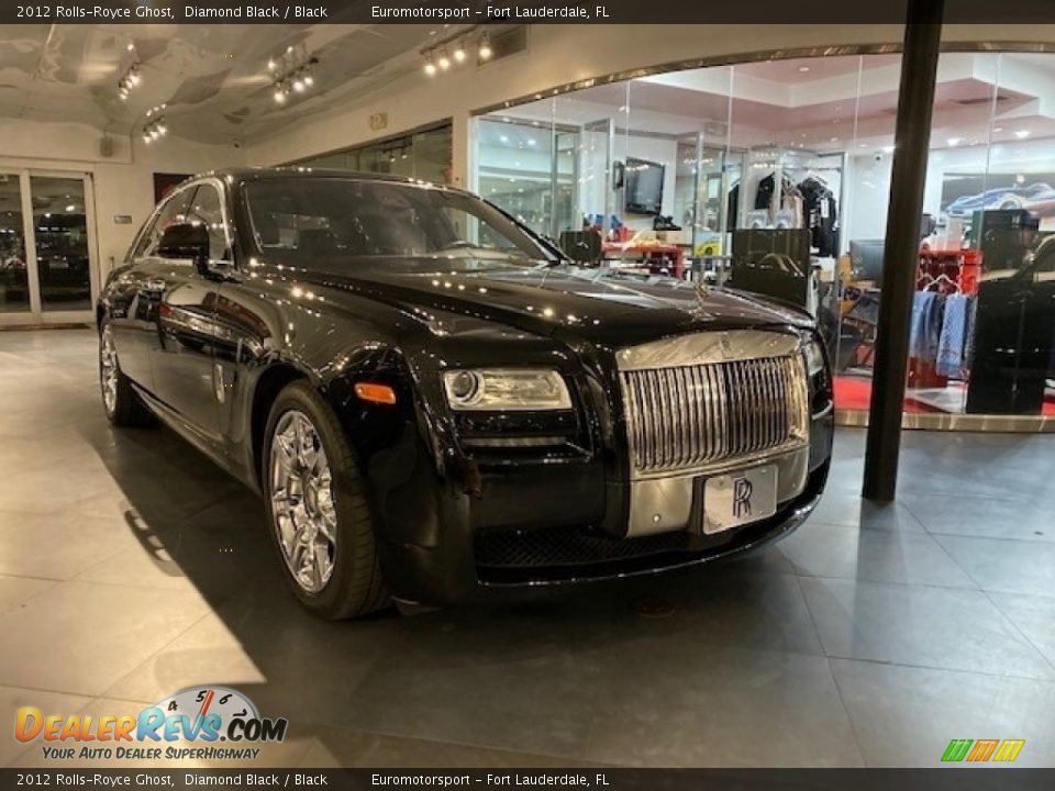 Diamond Black 2012 Rolls-Royce Ghost  Photo #1