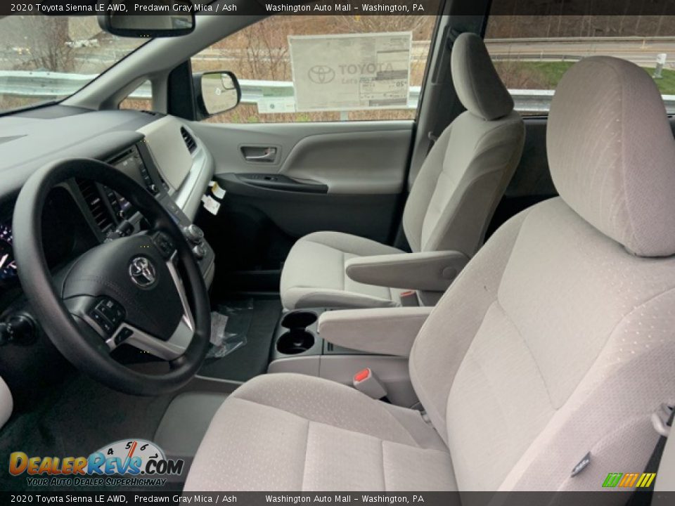 2020 Toyota Sienna LE AWD Predawn Gray Mica / Ash Photo #4