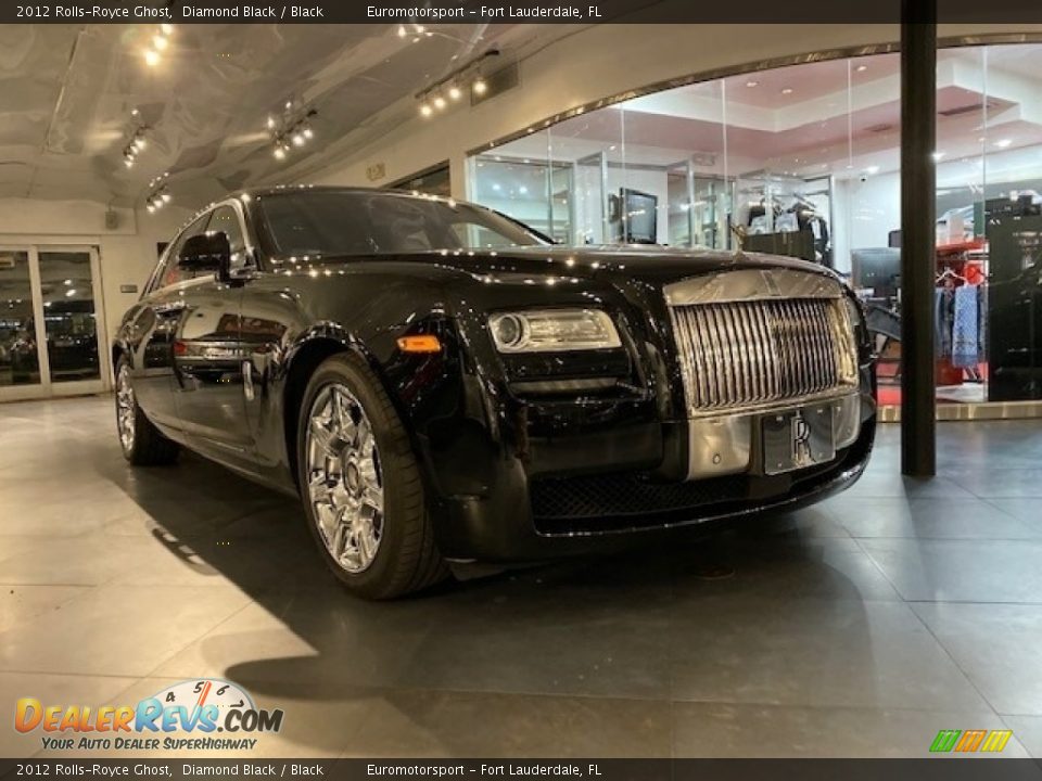 Diamond Black 2012 Rolls-Royce Ghost  Photo #2