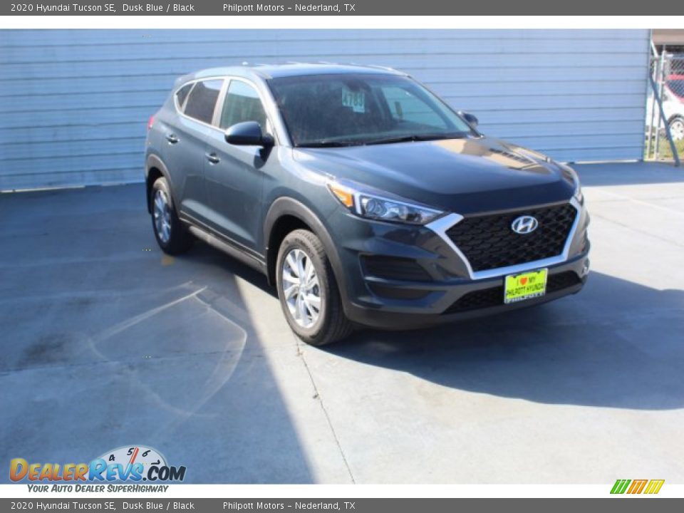 2020 Hyundai Tucson SE Dusk Blue / Black Photo #2
