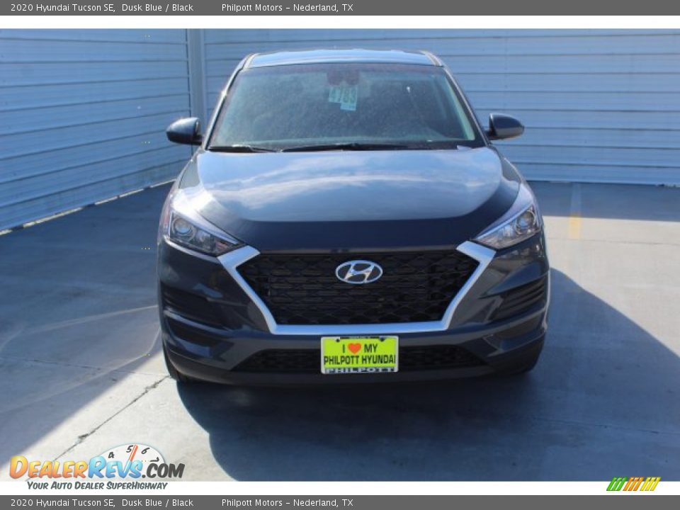 2020 Hyundai Tucson SE Dusk Blue / Black Photo #3
