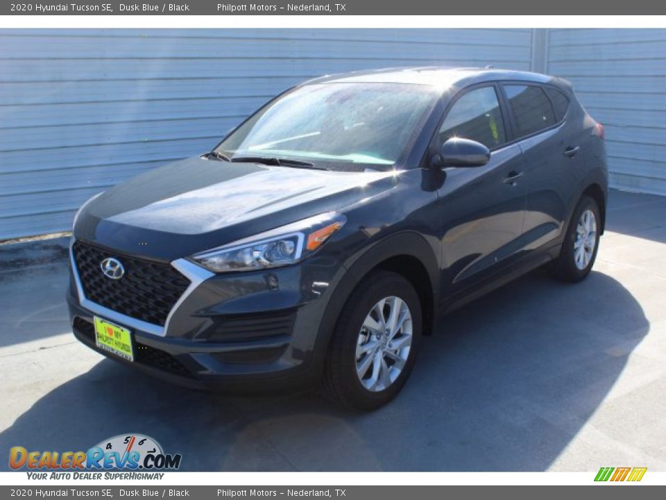 2020 Hyundai Tucson SE Dusk Blue / Black Photo #4