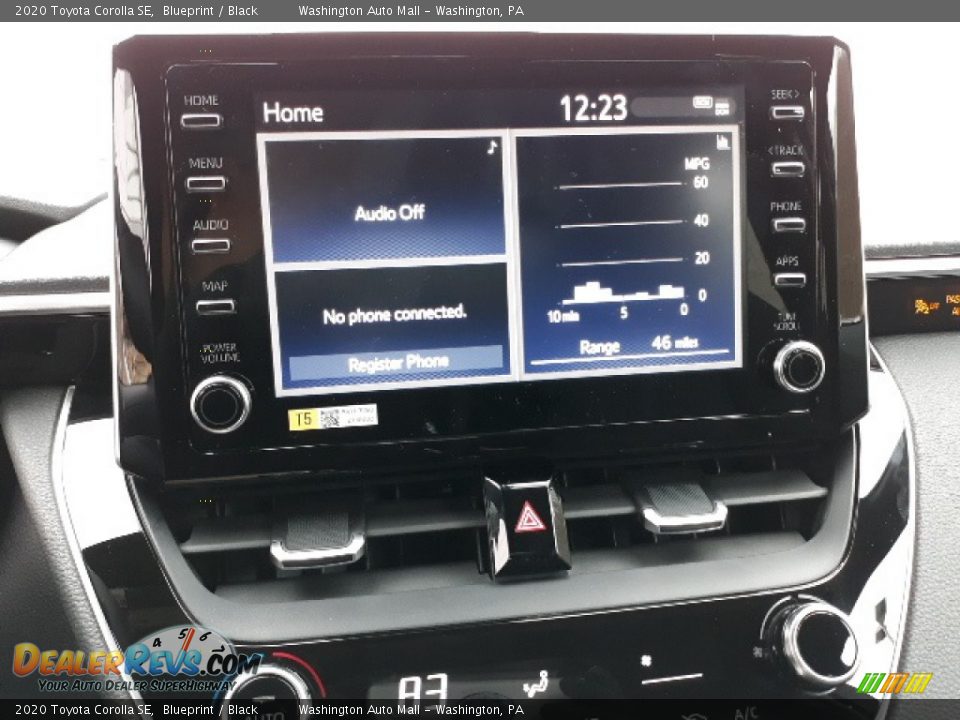 2020 Toyota Corolla SE Blueprint / Black Photo #5