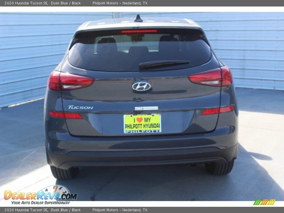 2020 Hyundai Tucson SE Dusk Blue / Black Photo #7