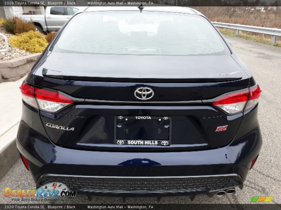 2020 Toyota Corolla SE Blueprint / Black Photo #7