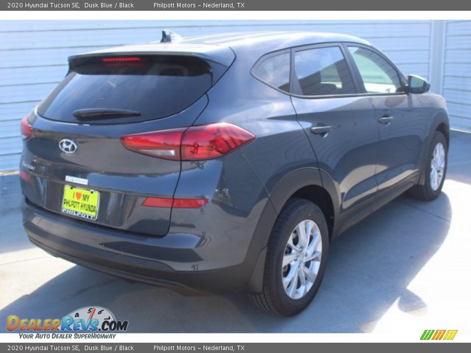2020 Hyundai Tucson SE Dusk Blue / Black Photo #8