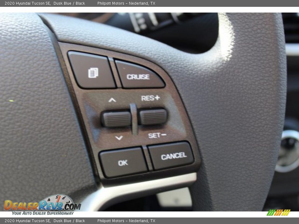 2020 Hyundai Tucson SE Dusk Blue / Black Photo #14