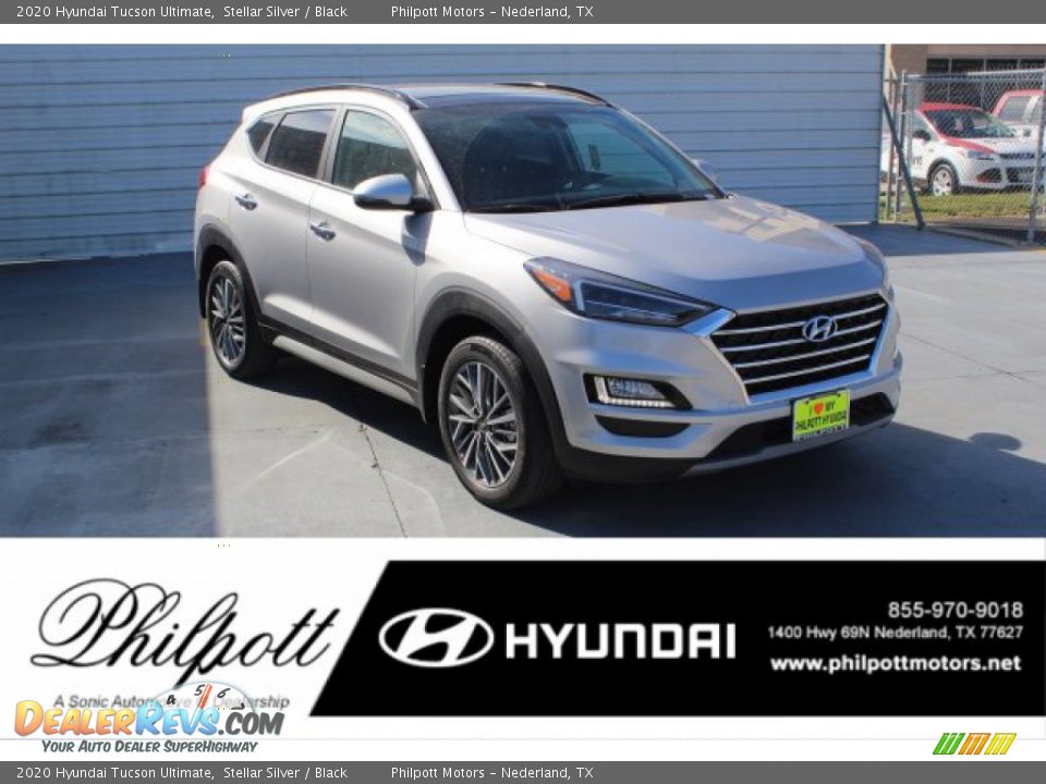 2020 Hyundai Tucson Ultimate Stellar Silver / Black Photo #1