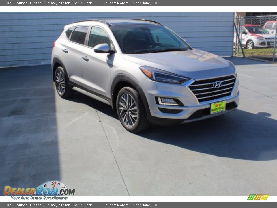 2020 Hyundai Tucson Ultimate Stellar Silver / Black Photo #2