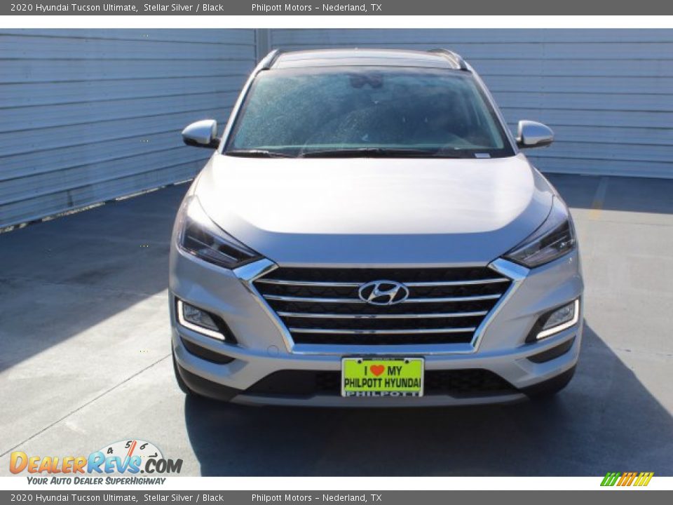 2020 Hyundai Tucson Ultimate Stellar Silver / Black Photo #3