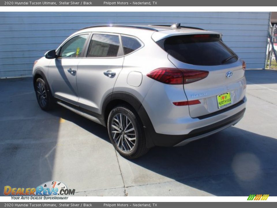 2020 Hyundai Tucson Ultimate Stellar Silver / Black Photo #6