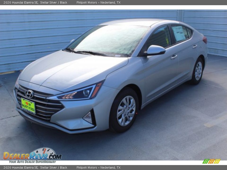 2020 Hyundai Elantra SE Stellar Silver / Black Photo #4