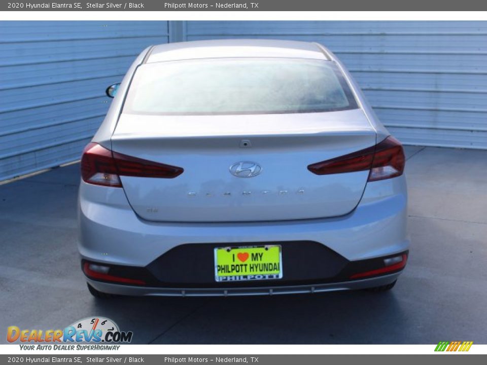 2020 Hyundai Elantra SE Stellar Silver / Black Photo #7