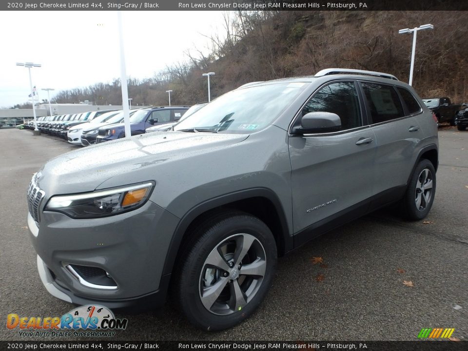 2020 Jeep Cherokee Limited 4x4 Sting-Gray / Black Photo #1