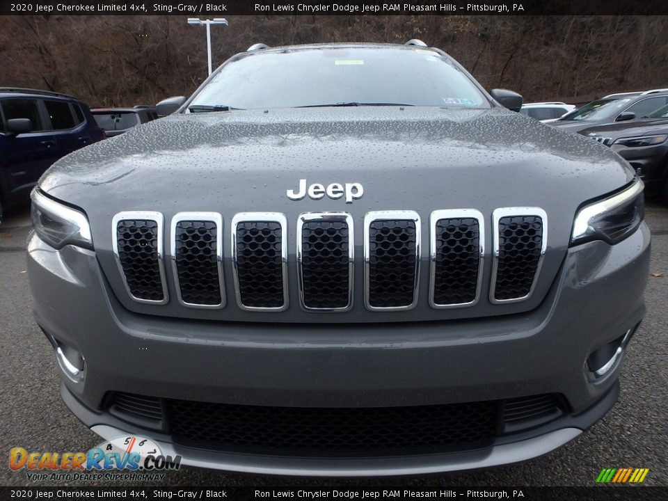 2020 Jeep Cherokee Limited 4x4 Sting-Gray / Black Photo #9
