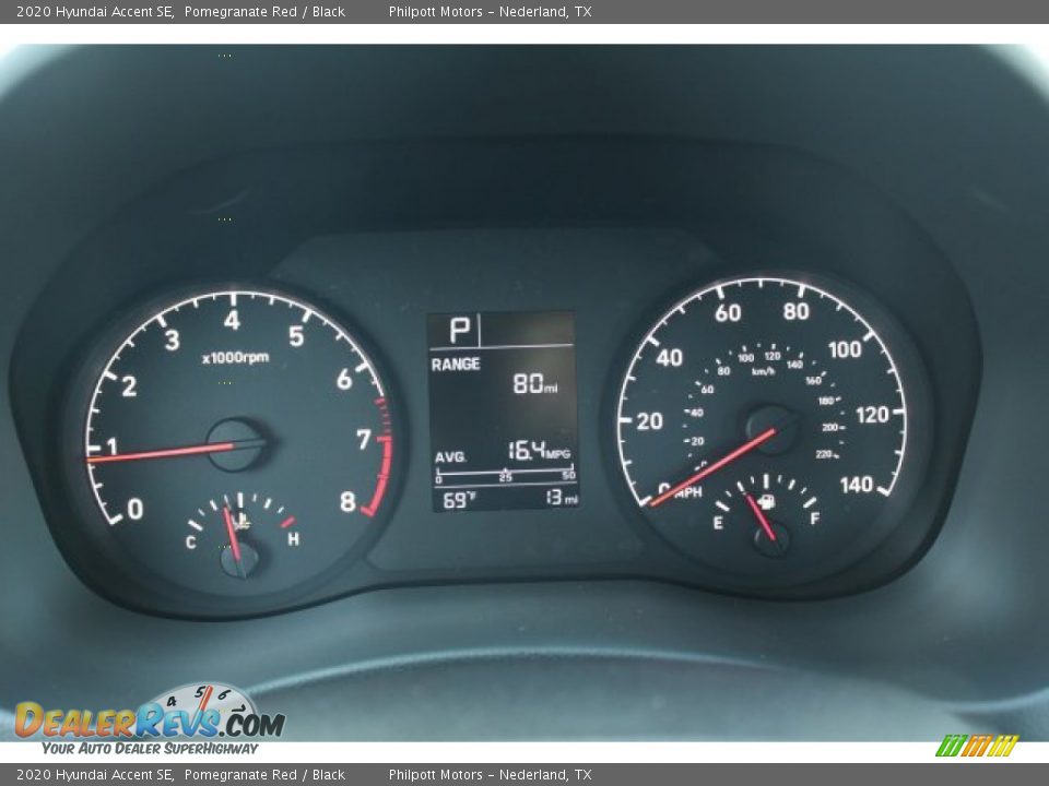 2020 Hyundai Accent SE Pomegranate Red / Black Photo #15