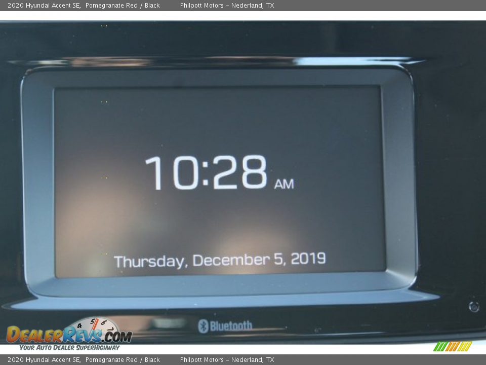 2020 Hyundai Accent SE Pomegranate Red / Black Photo #17