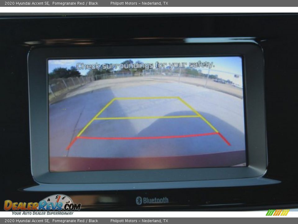 2020 Hyundai Accent SE Pomegranate Red / Black Photo #19