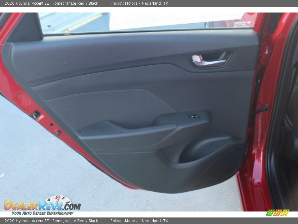 2020 Hyundai Accent SE Pomegranate Red / Black Photo #20