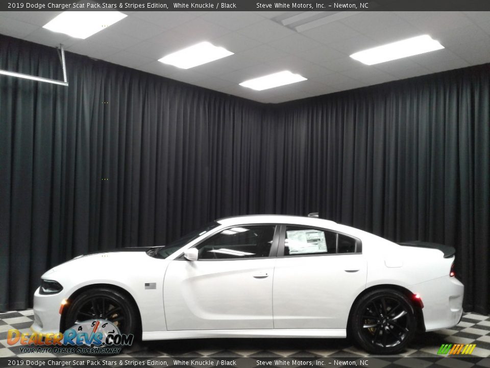 2019 Dodge Charger Scat Pack Stars & Stripes Edition White Knuckle / Black Photo #1