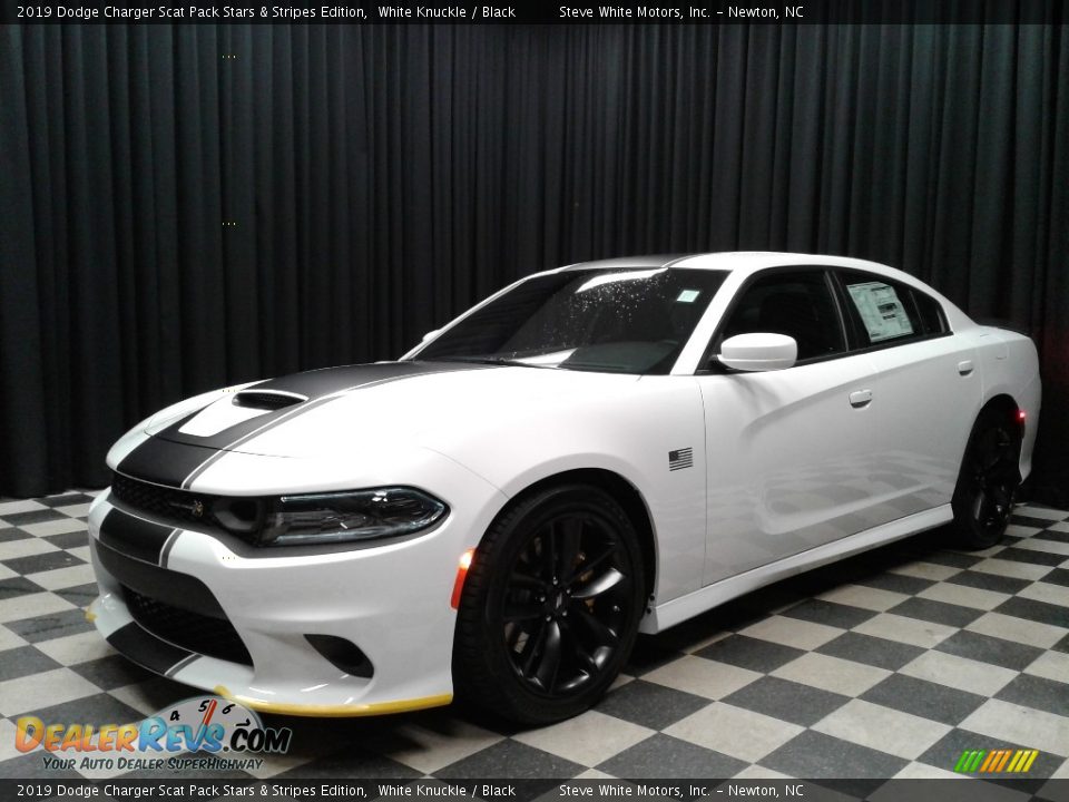 2019 Dodge Charger Scat Pack Stars & Stripes Edition White Knuckle / Black Photo #2