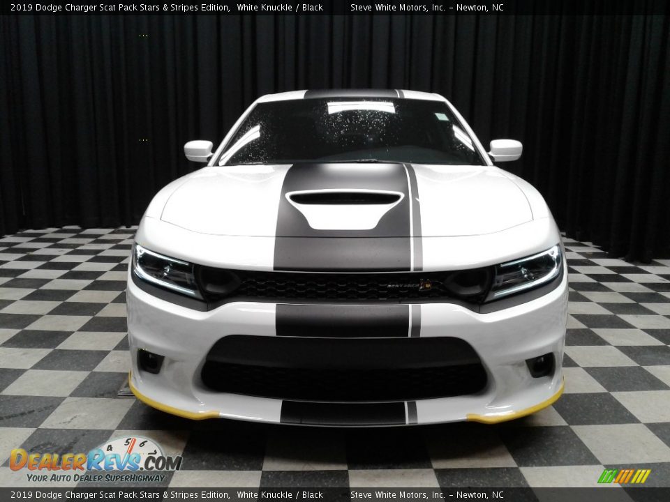 2019 Dodge Charger Scat Pack Stars & Stripes Edition White Knuckle / Black Photo #3