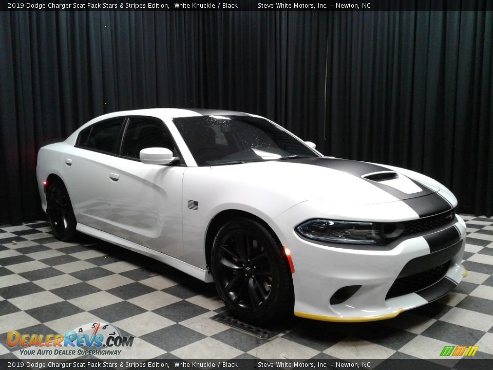 2019 Dodge Charger Scat Pack Stars & Stripes Edition White Knuckle / Black Photo #4