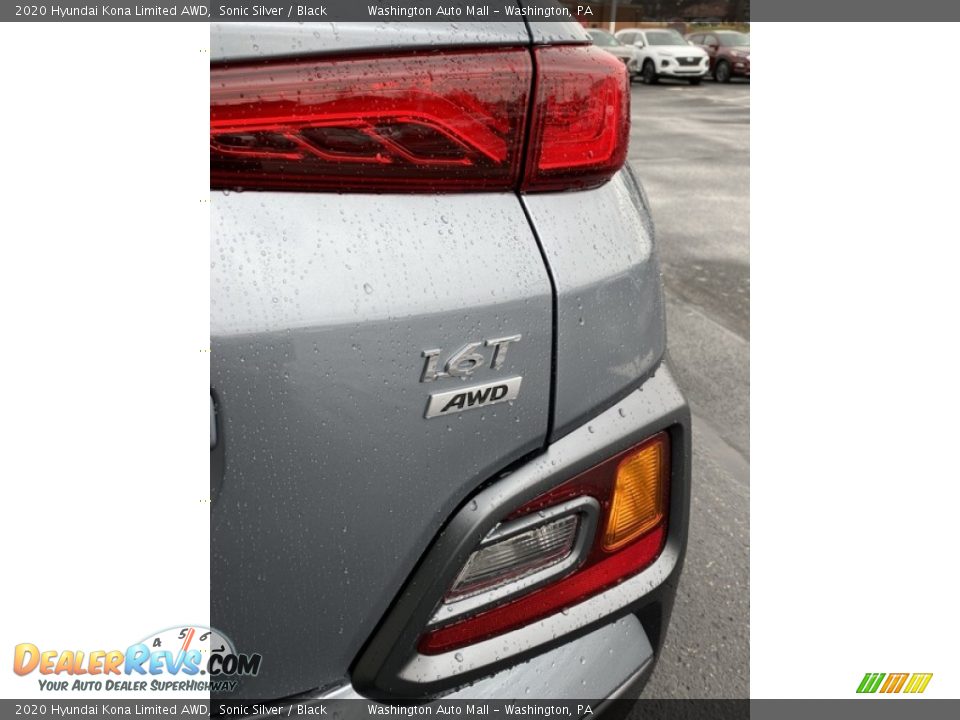 2020 Hyundai Kona Limited AWD Sonic Silver / Black Photo #23