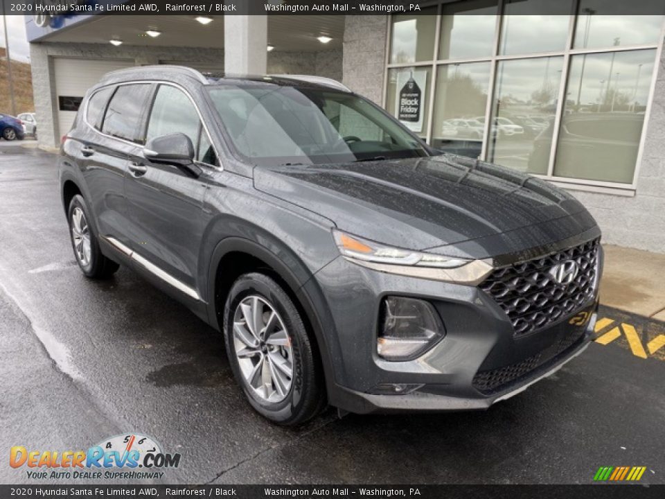 2020 Hyundai Santa Fe Limited AWD Rainforest / Black Photo #2