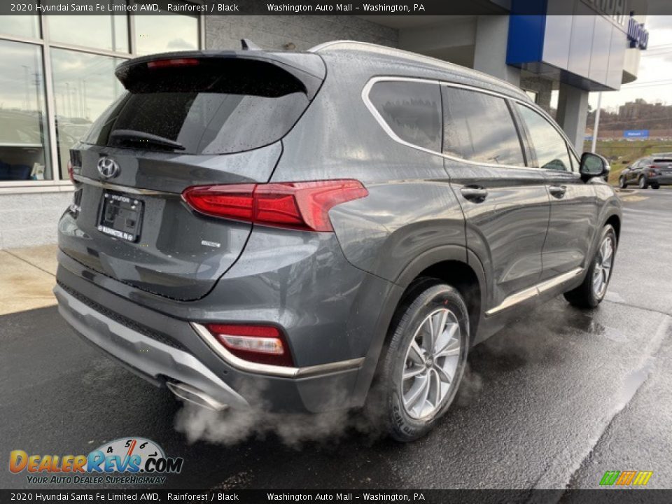2020 Hyundai Santa Fe Limited AWD Rainforest / Black Photo #4