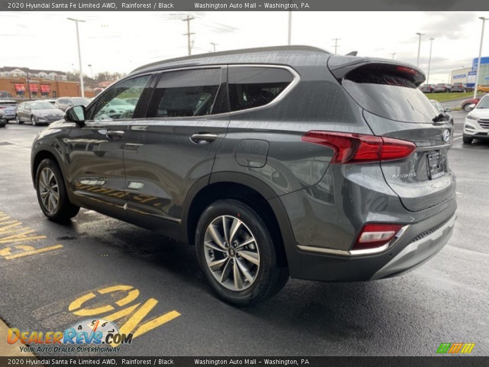 2020 Hyundai Santa Fe Limited AWD Rainforest / Black Photo #6