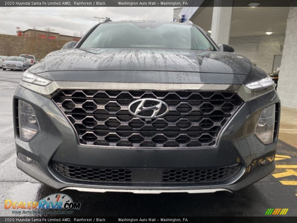 2020 Hyundai Santa Fe Limited AWD Rainforest / Black Photo #8