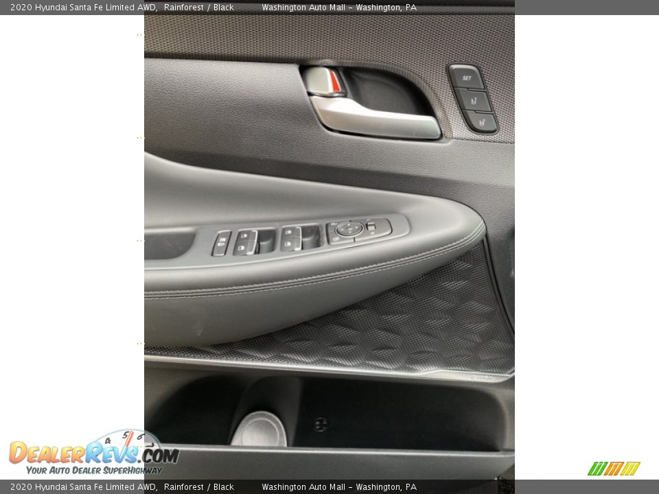2020 Hyundai Santa Fe Limited AWD Rainforest / Black Photo #12