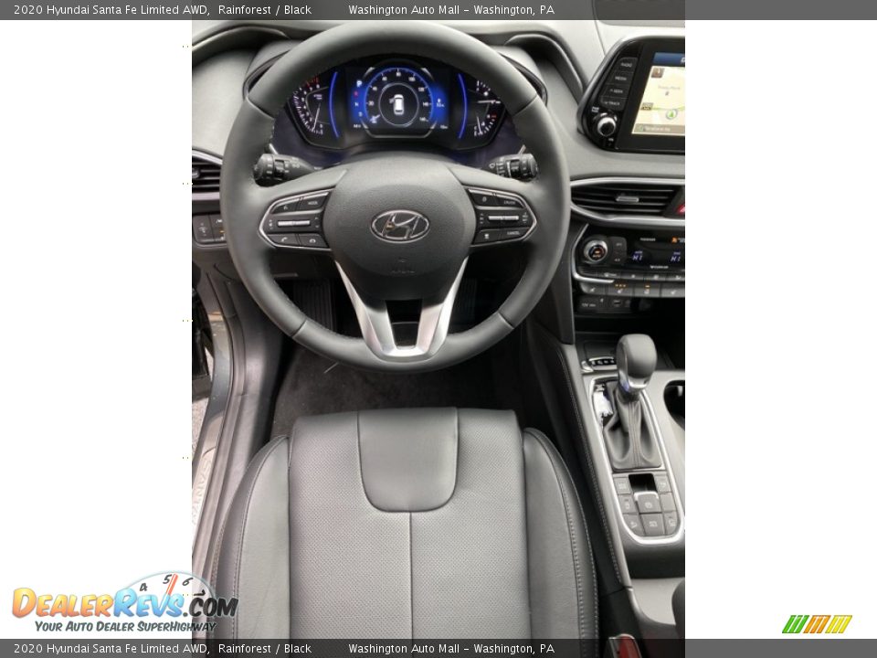 2020 Hyundai Santa Fe Limited AWD Rainforest / Black Photo #14