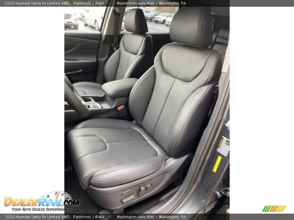2020 Hyundai Santa Fe Limited AWD Rainforest / Black Photo #15