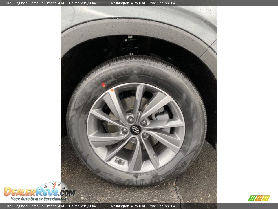 2020 Hyundai Santa Fe Limited AWD Rainforest / Black Photo #33