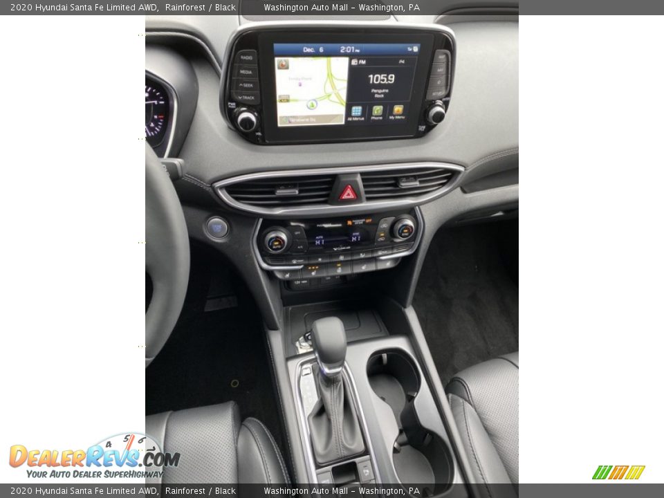 2020 Hyundai Santa Fe Limited AWD Rainforest / Black Photo #35