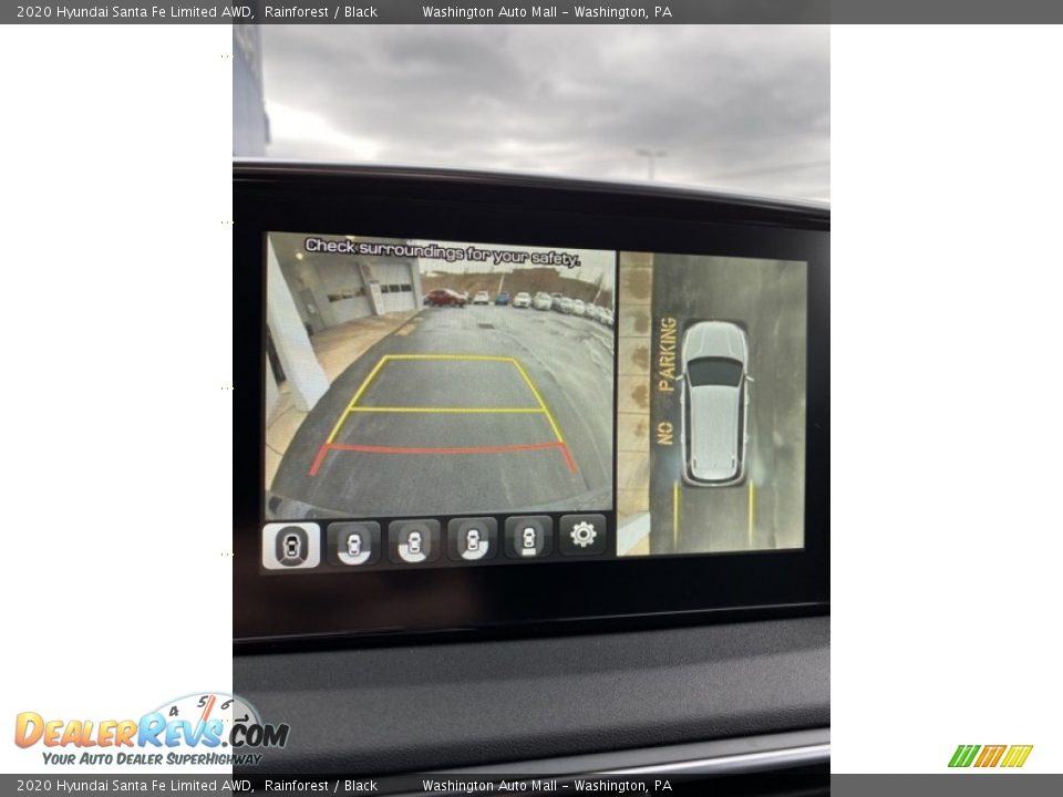 2020 Hyundai Santa Fe Limited AWD Rainforest / Black Photo #36
