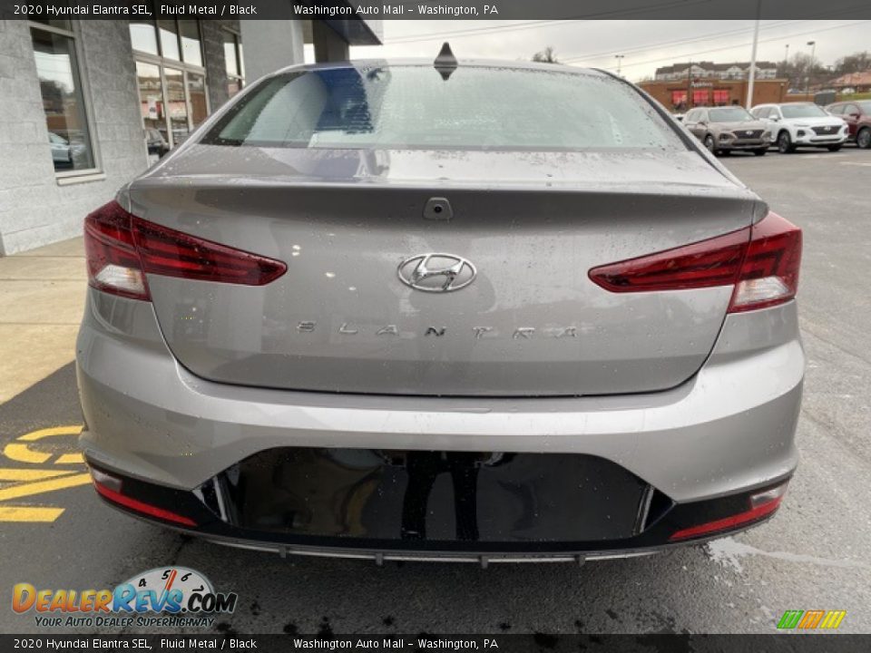 2020 Hyundai Elantra SEL Fluid Metal / Black Photo #5
