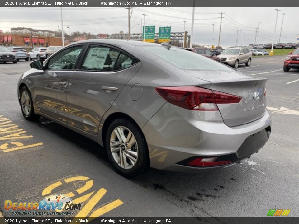 2020 Hyundai Elantra SEL Fluid Metal / Black Photo #6