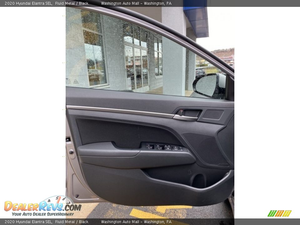 2020 Hyundai Elantra SEL Fluid Metal / Black Photo #11