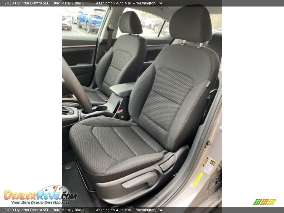 2020 Hyundai Elantra SEL Fluid Metal / Black Photo #13