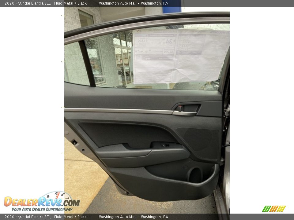 2020 Hyundai Elantra SEL Fluid Metal / Black Photo #15