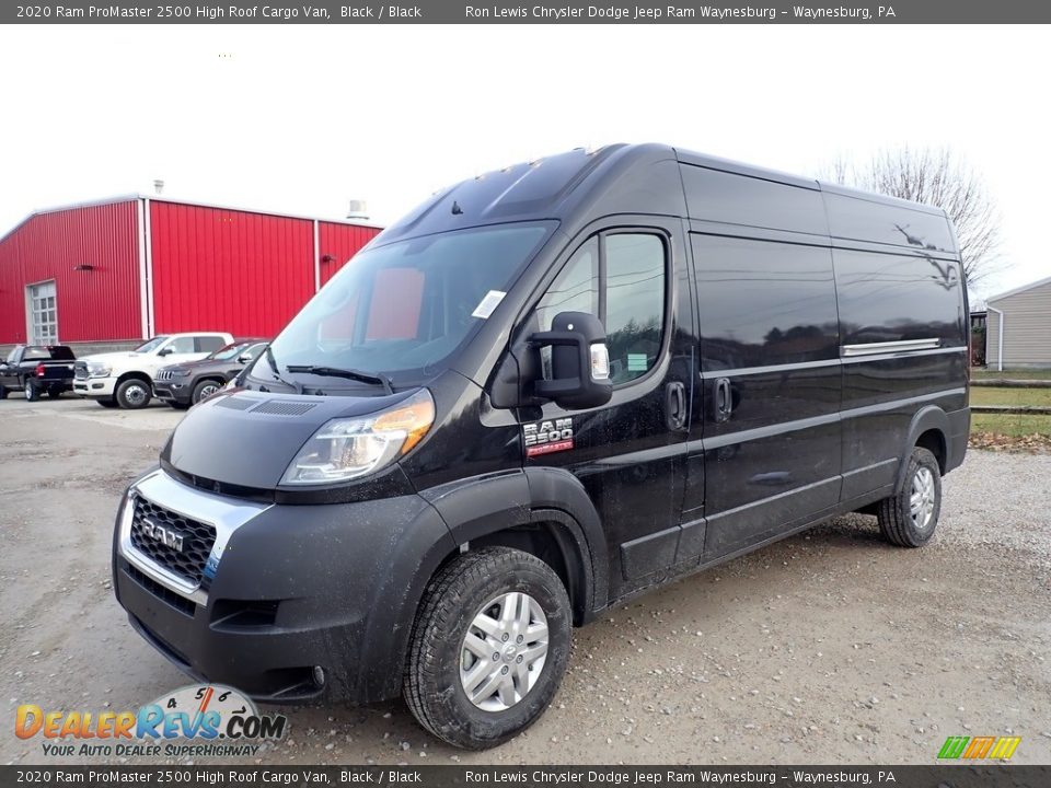 Front 3/4 View of 2020 Ram ProMaster 2500 High Roof Cargo Van Photo #1