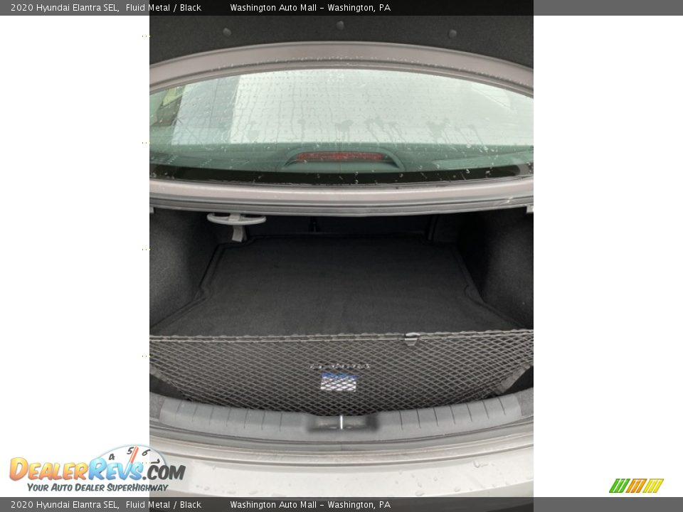 2020 Hyundai Elantra SEL Fluid Metal / Black Photo #19